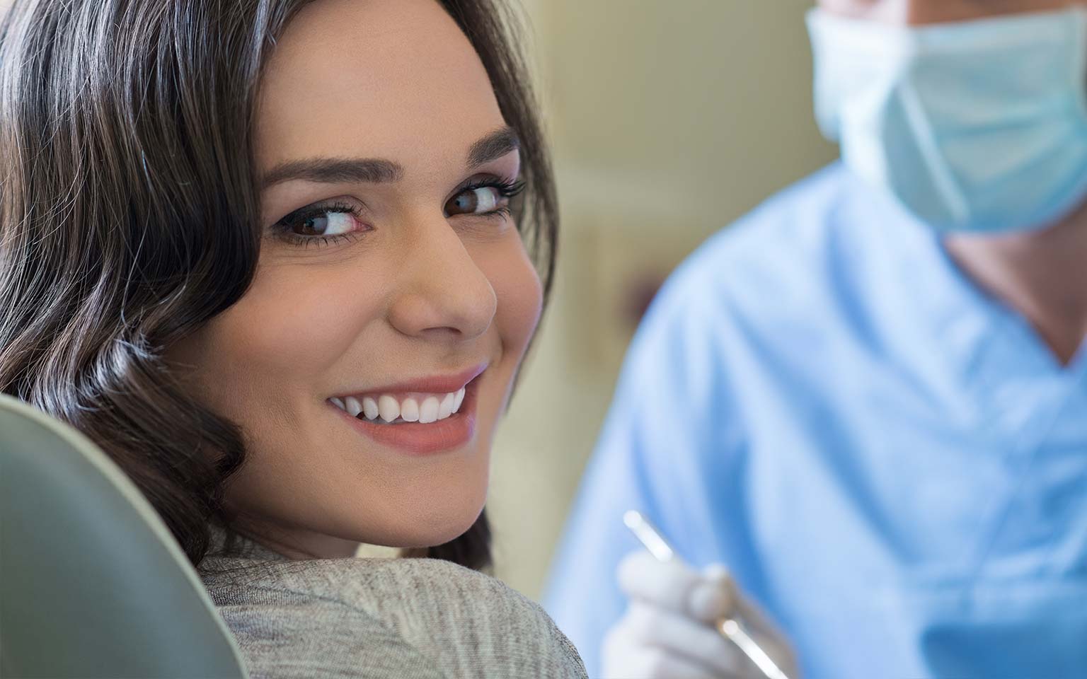 Relaxed dental patient